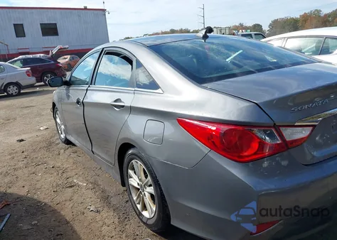 2014 Hyundai Sonata Gls из США, поврежденный, VIN 5NPEB4AC6EH862682